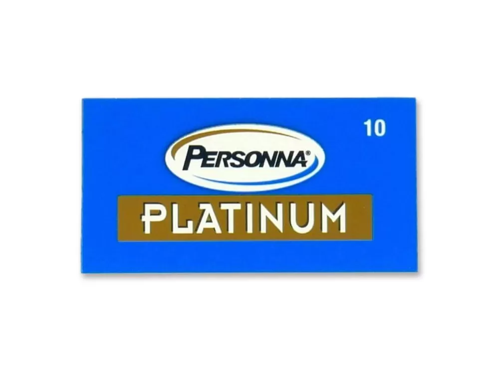 Personna 10 Platinum Red Double Edge Razor Blades> Accessories