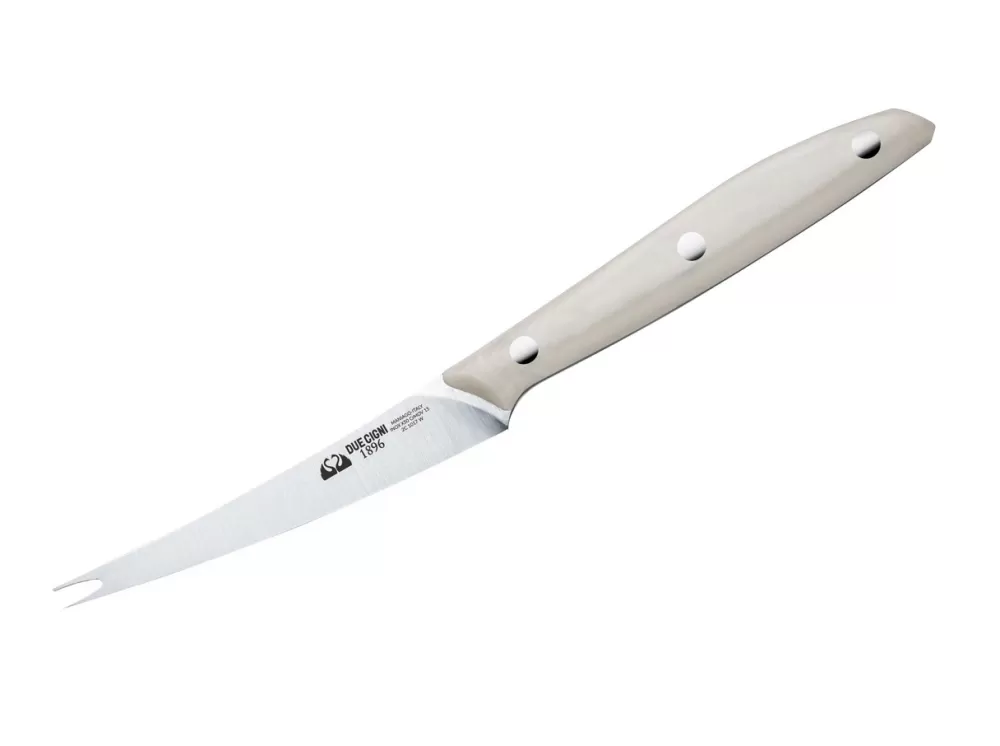 Due Cigni 1896 Cheese Knife Pom White> Cheese Knives