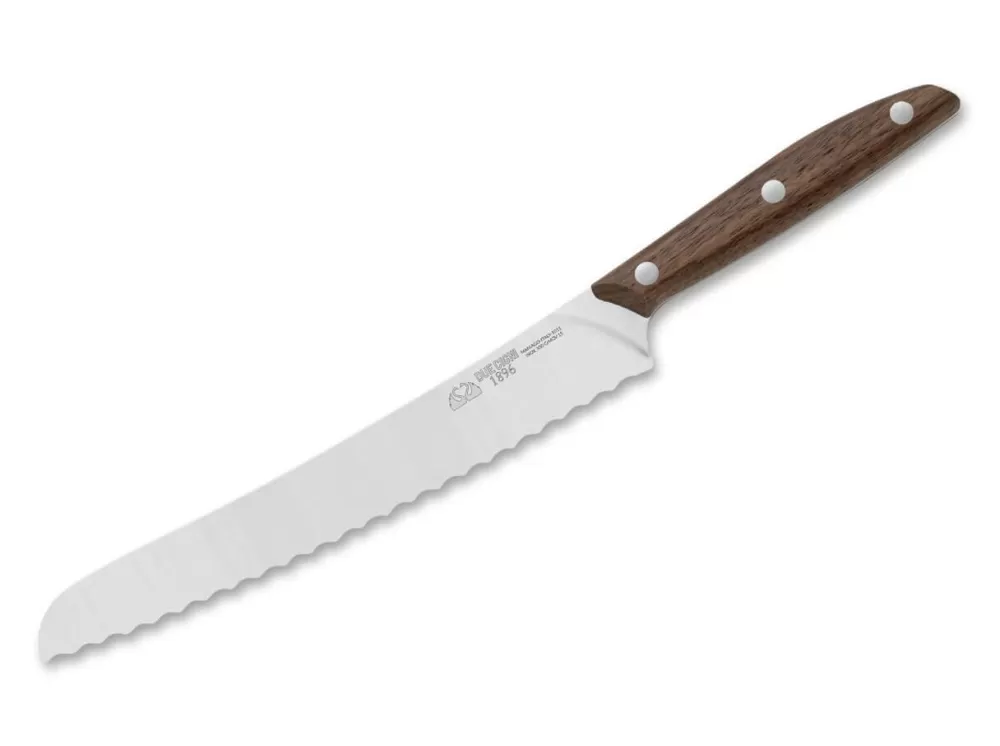 Due Cigni 1896 Walnut Bread Knife> Serrated Knives