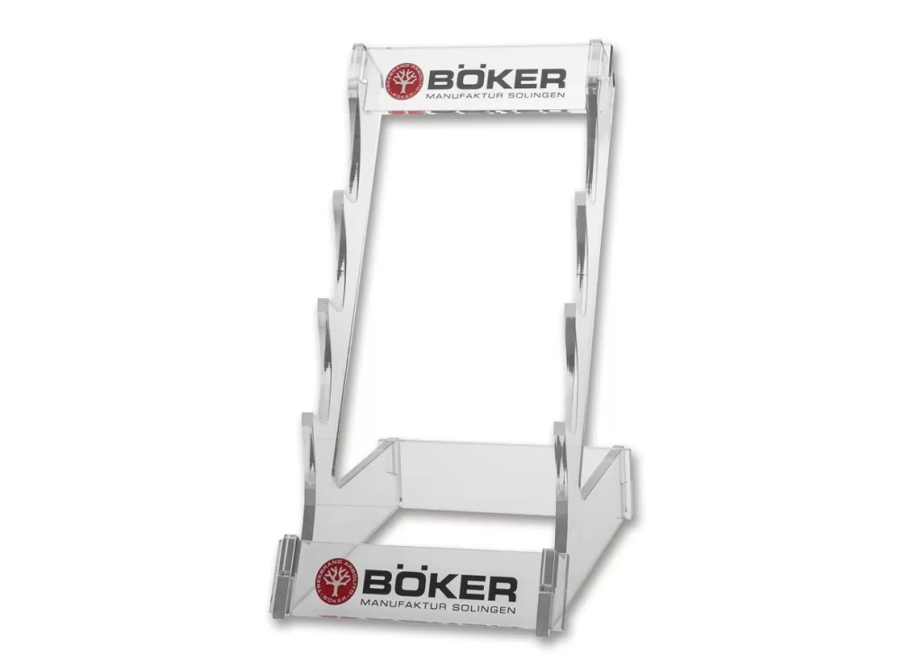 Böker Manufaktur Solingen Acrylic Stand Fixed Blades 4> Stands & Displays