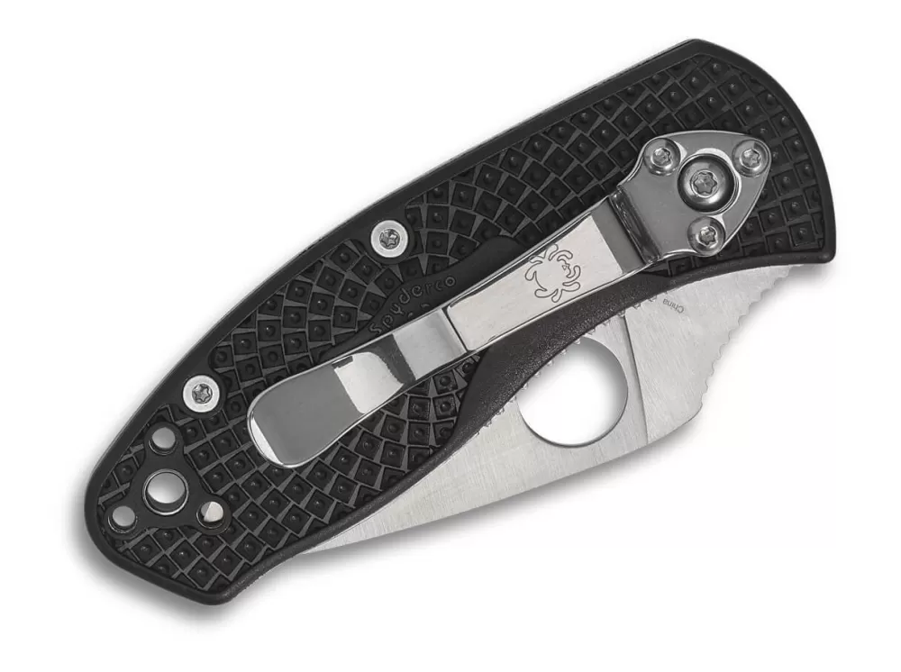 Fashion Spyderco Ambitious Lightweight Black Plainedge