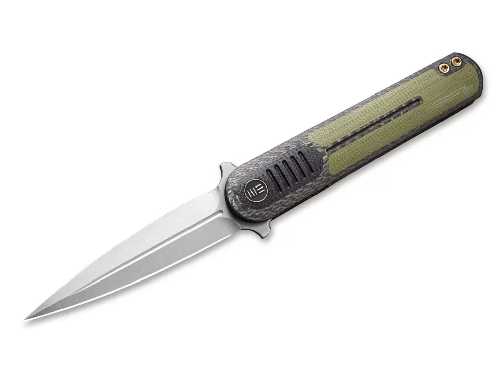 Flash Sale WE Knife Angst Carbon Green