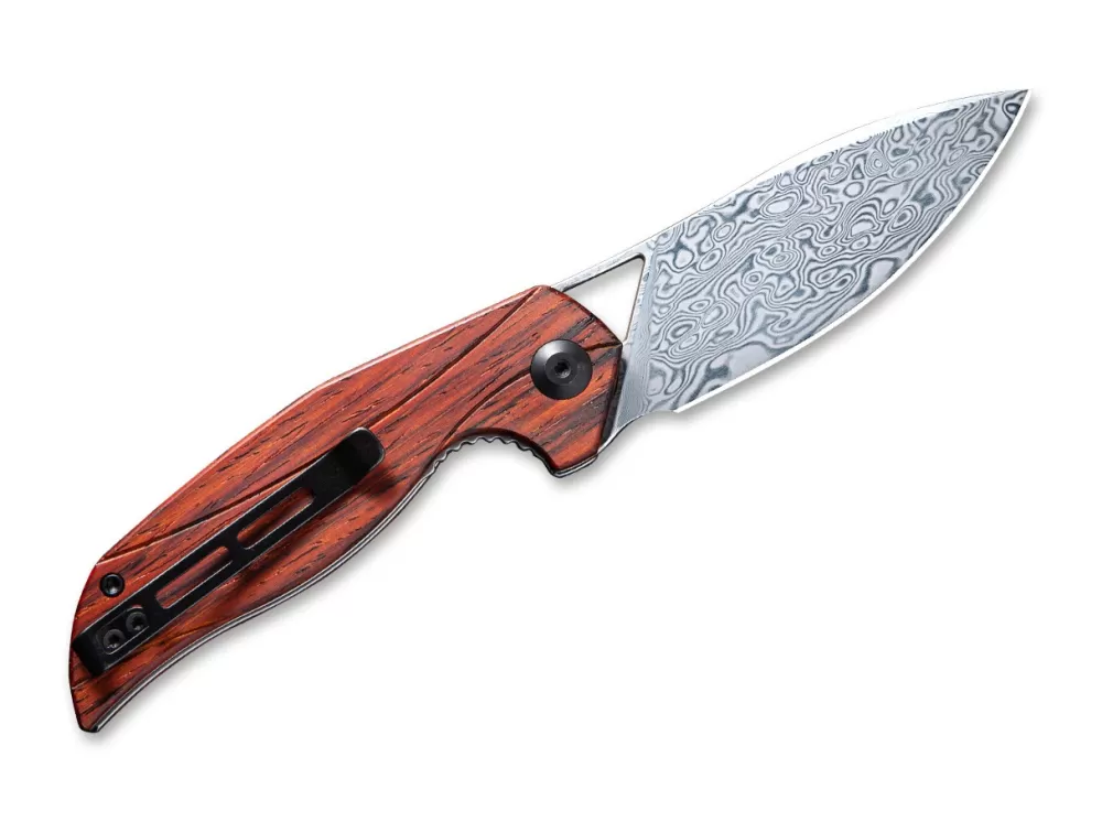 Fashion CIVIVI Anthropos Damascus Cocobolo