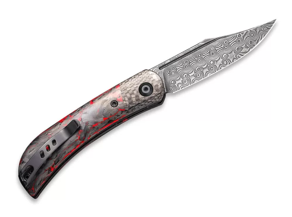 Best Sale CIVIVI Appalachian Drifter Ii Cf Red Damascus