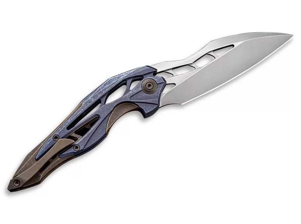 Hot WE Knife Arrakis Blue-Brown