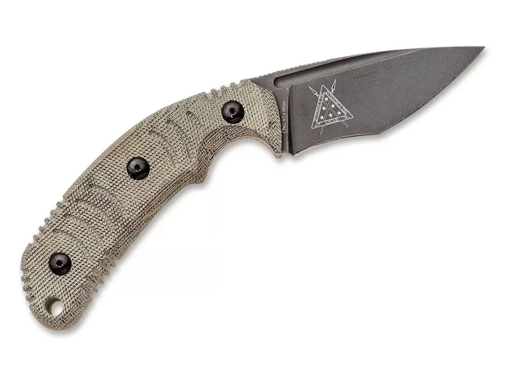 Bastinelli Knives Askari Micarta Green> Tactical Knives