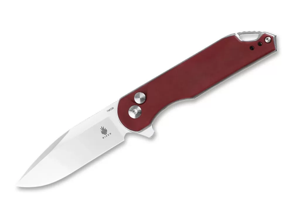 Fashion Kizer Assassin Micarta Red