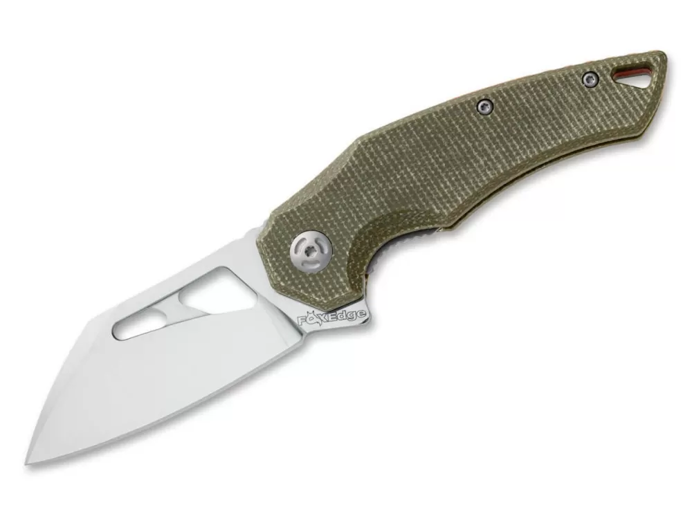 Flash Sale FoxEdge Atrax Micarta Od Green