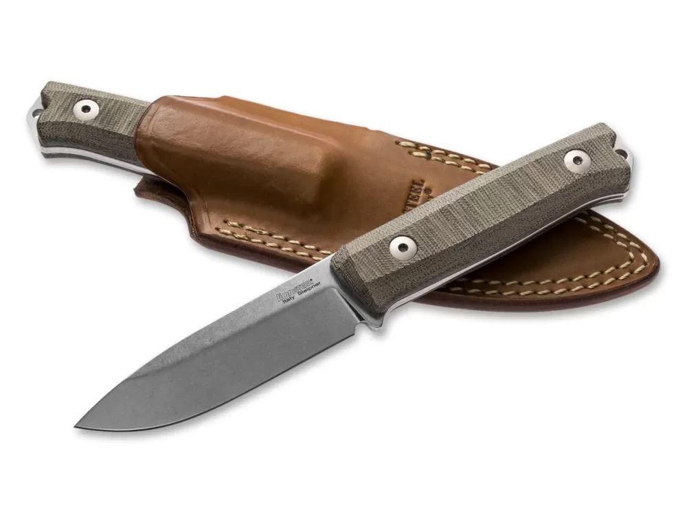 LionSteel B40 Canvas-Micarta> Outdoor Knives