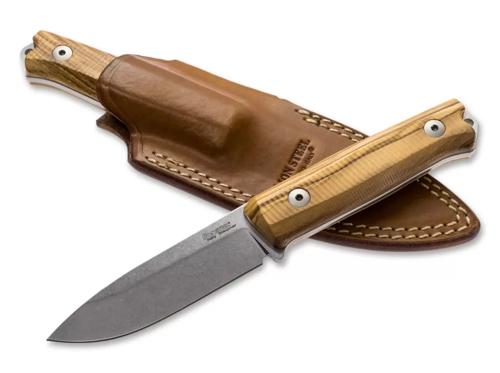 LionSteel B40 Olive Wood> Outdoor Knives