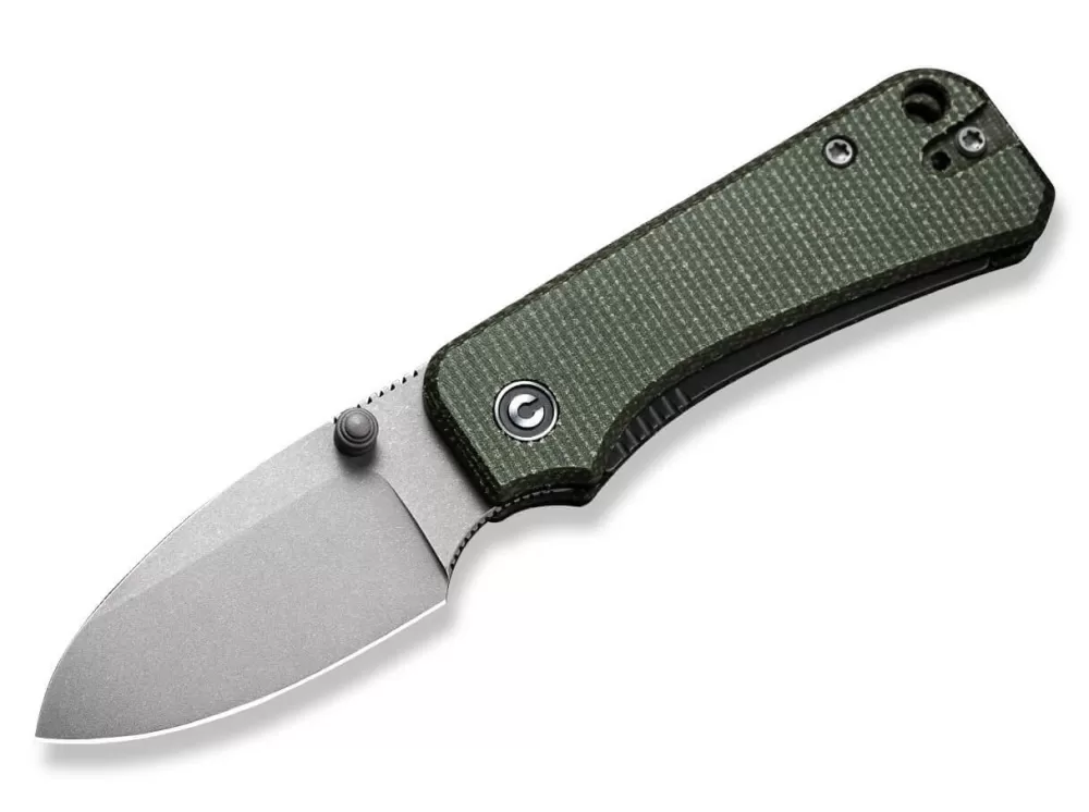 Online CIVIVI Baby Banter Micarta Dark Green