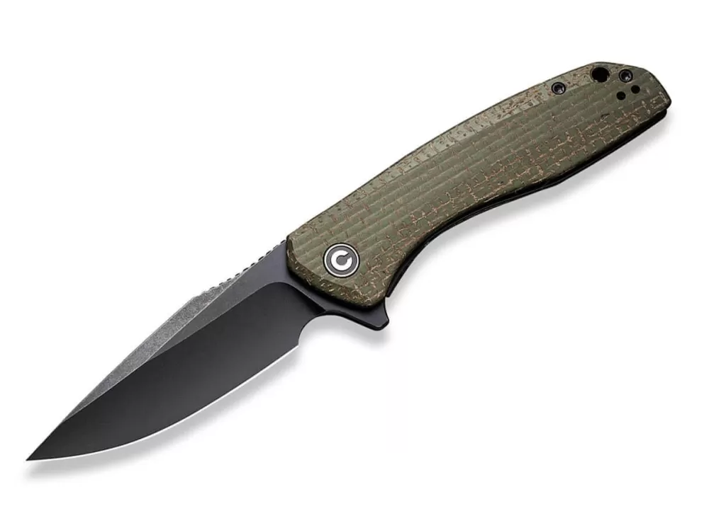 Fashion CIVIVI Baklash Coarse Micarta Green