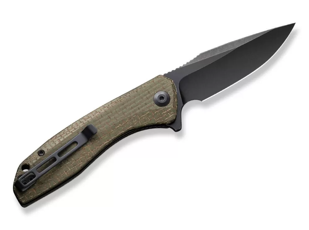 Fashion CIVIVI Baklash Coarse Micarta Green