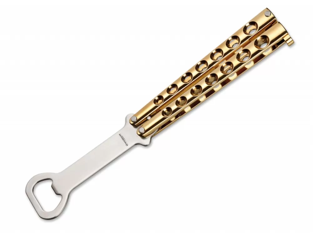 Magnum Balisong Gold> Bottle Openers