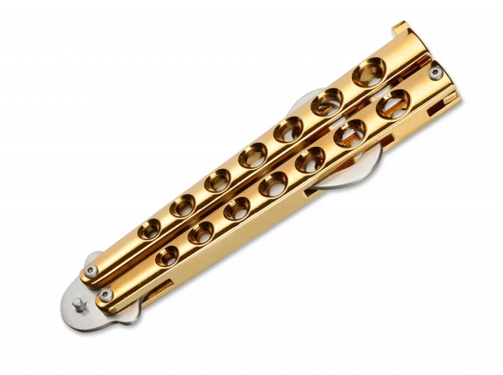 Magnum Balisong Gold> Bottle Openers