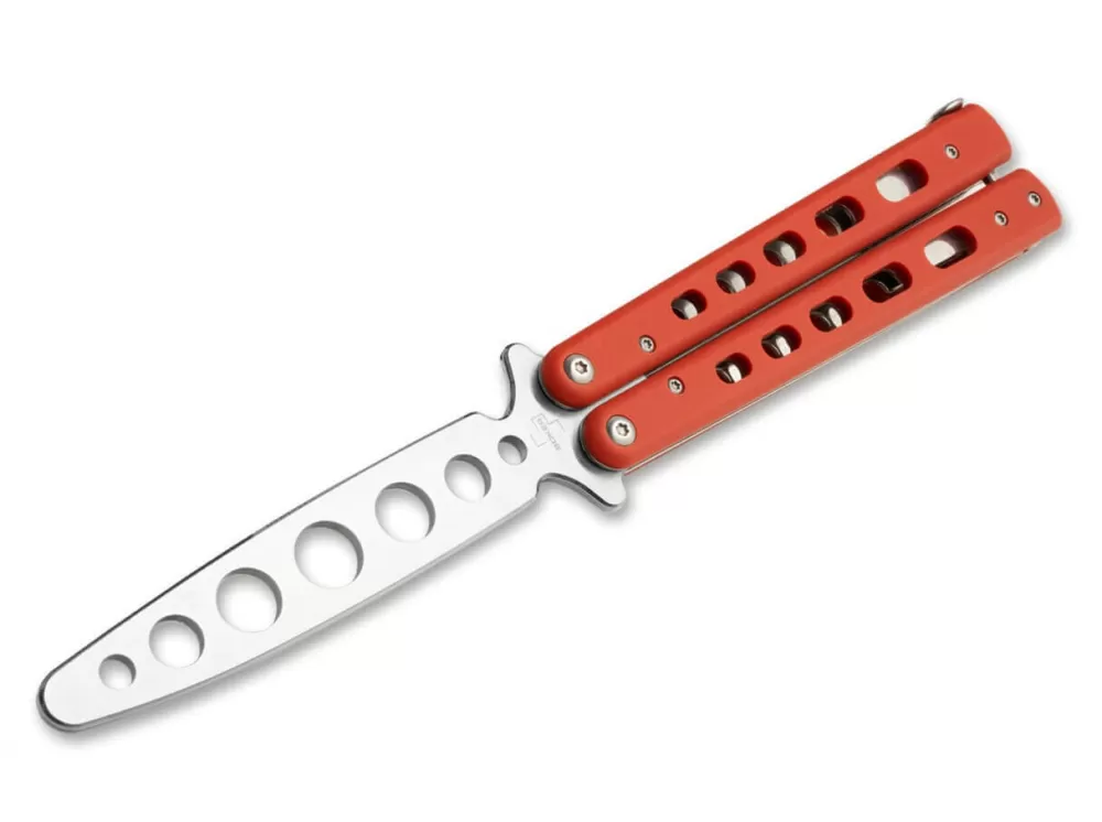 Sale Böker Plus Balisong Trainer Red