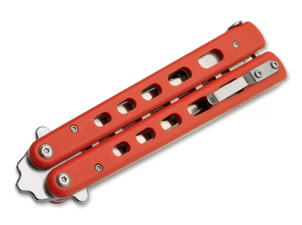 Sale Böker Plus Balisong Trainer Red