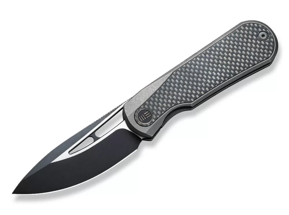 New WE Knife Baloo Titanium Cf Grey