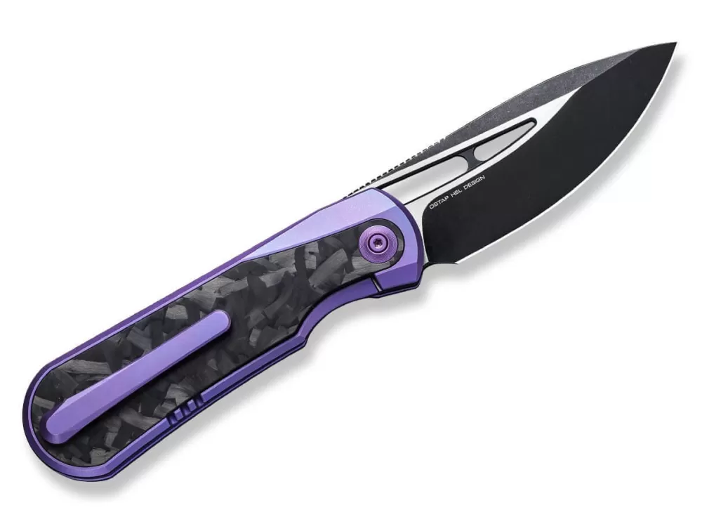 Flash Sale WE Knife Baloo Titanium Cf Purple