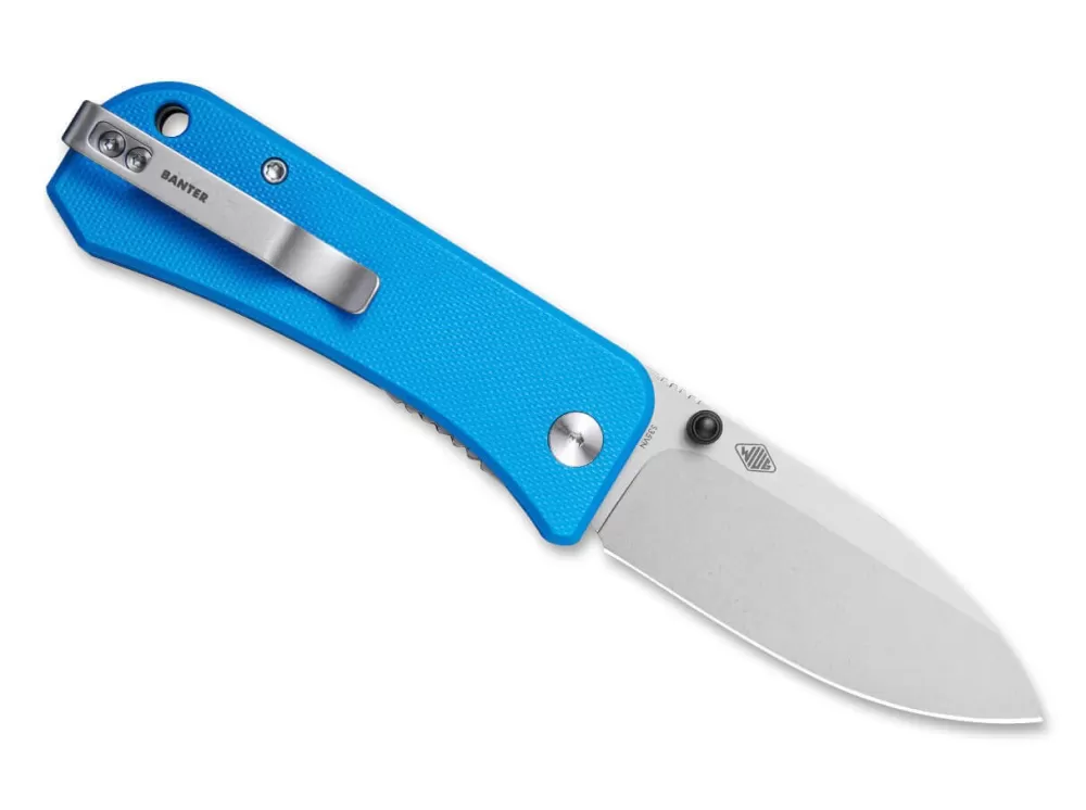 Shop WE Knife Banter G10 Blue