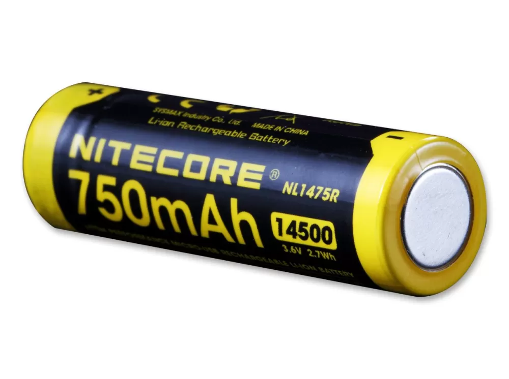 Nitecore Battery 14500 Usb> Batteries