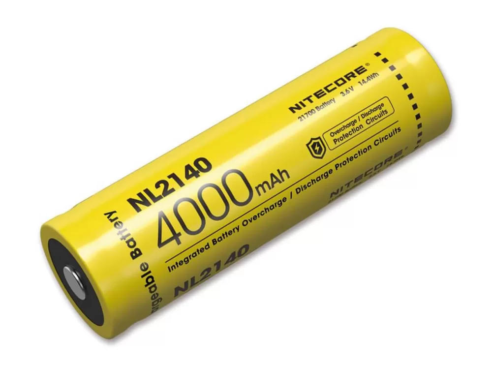 Nitecore Battery 21700 Nl2140 4000 Mah> Batteries