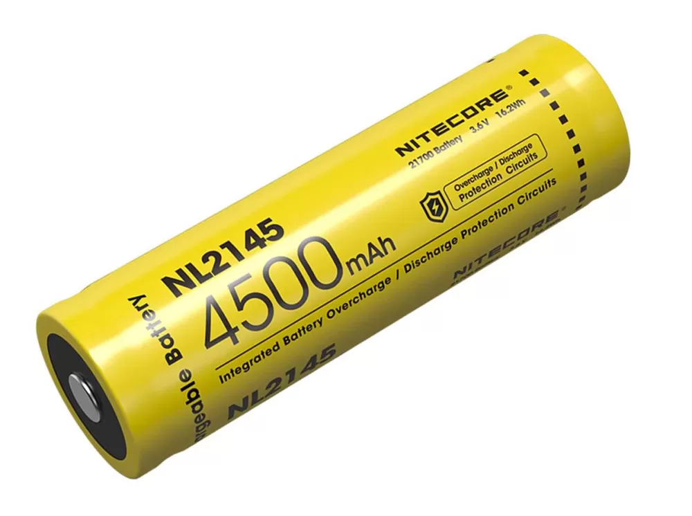 Nitecore Battery 21700 Nl2145 4500 Mah> Batteries