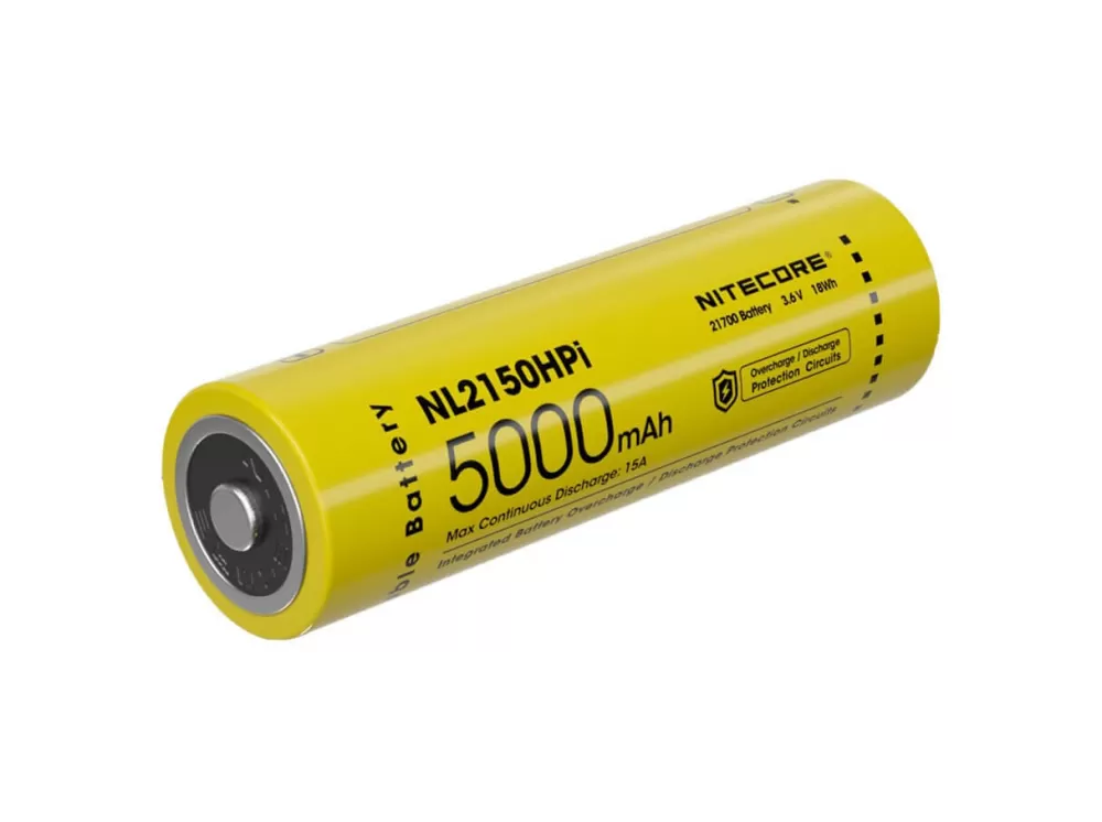 Nitecore Battery 21700 Nl2150Hpi 5000 Mah Set I> Batteries