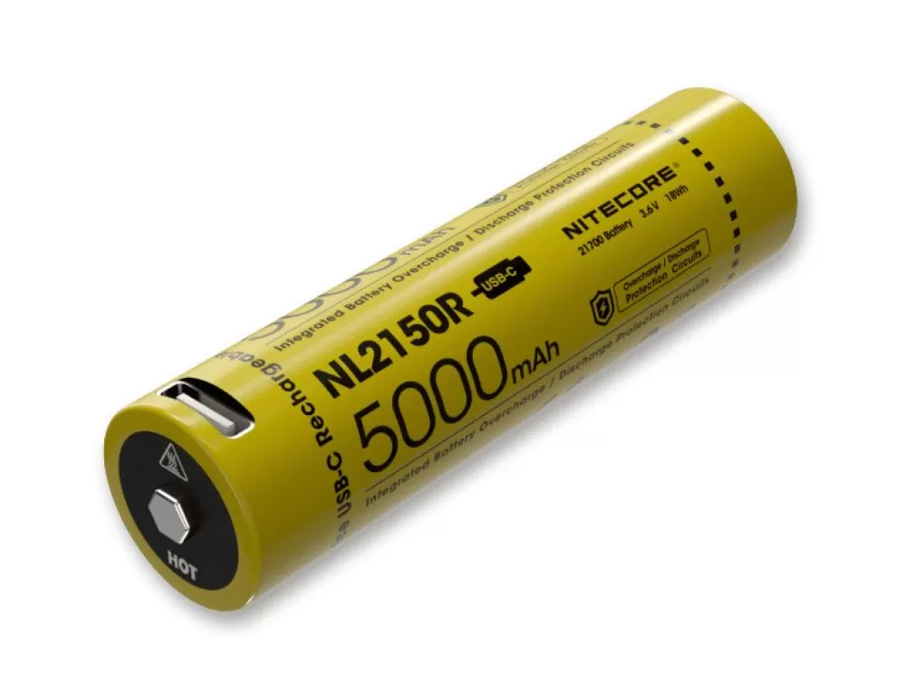 Nitecore Battery 21700 Nl2150R 5000 Mah> Batteries