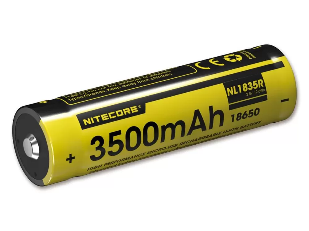 Nitecore Battery Nc-18650/35R Usb> Batteries