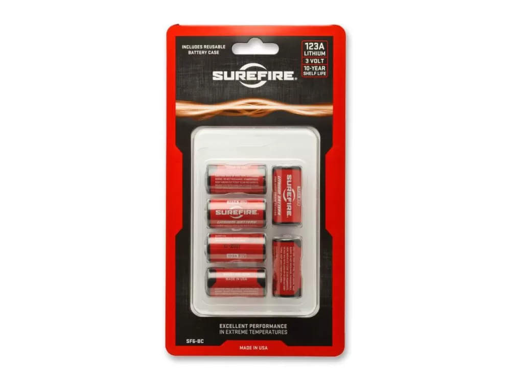 SureFire Battery Set Cr123A 6> Batteries