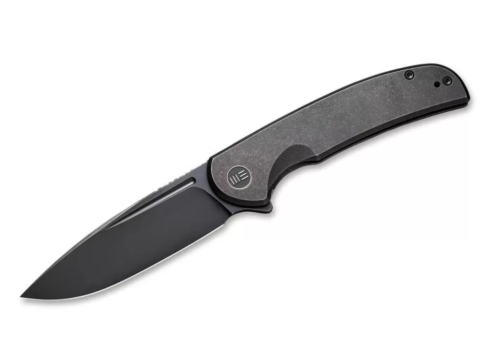 Online WE Knife Beacon Titanium Black Sw