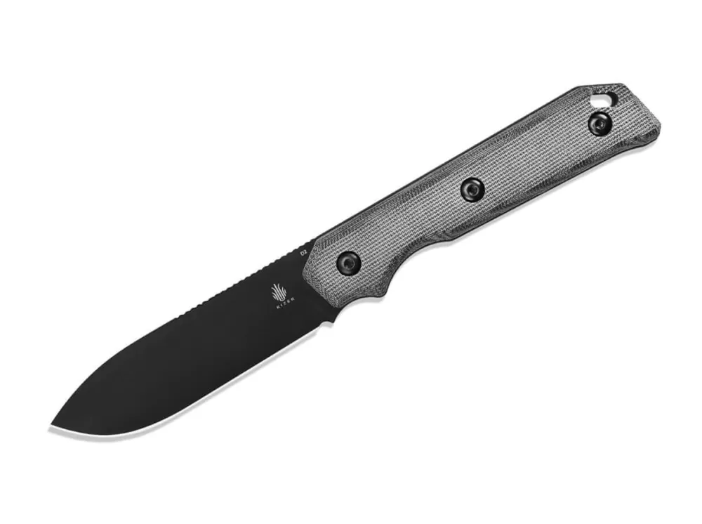 Kizer Begleiter D2 Fixed Micarta Black> Outdoor Knives