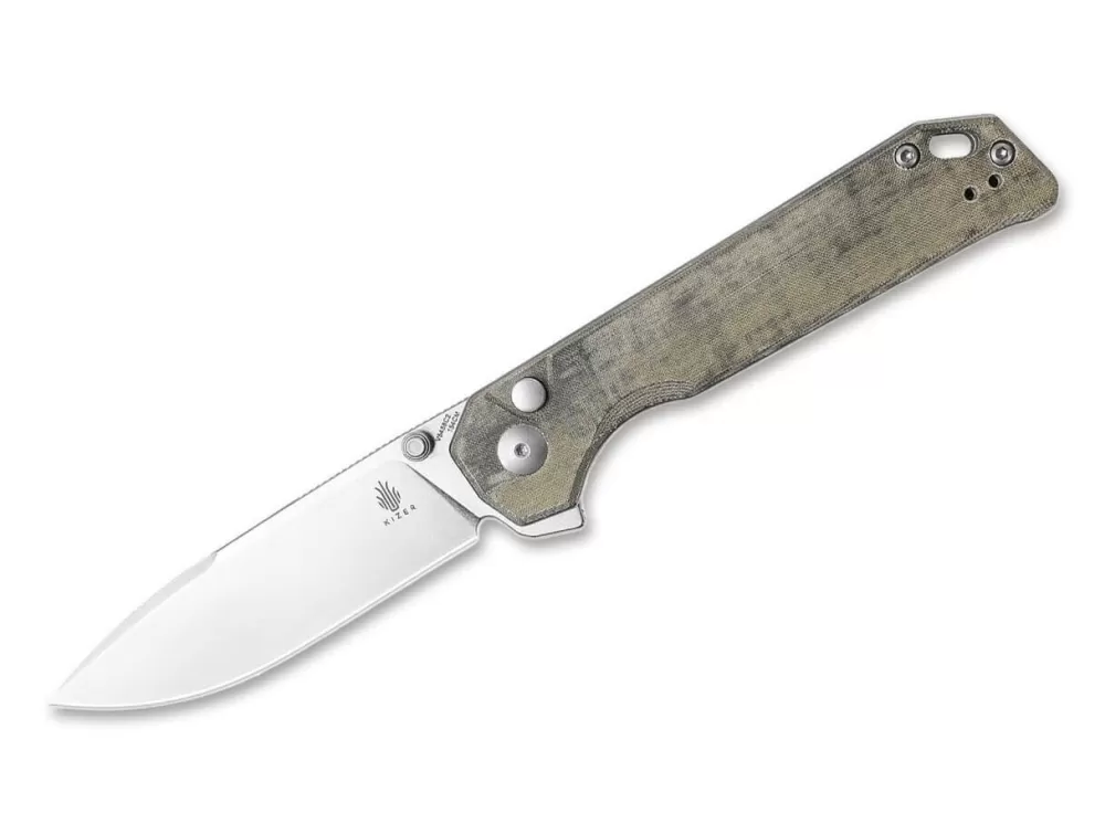 Sale Kizer Begleiter Xl Micarta Green