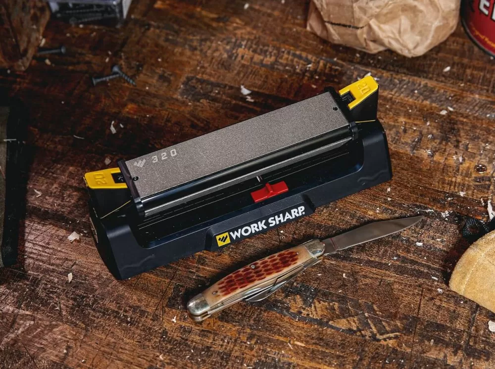 Work Sharp Benchstone Knife Sharpener> Manual Sharpening Systems