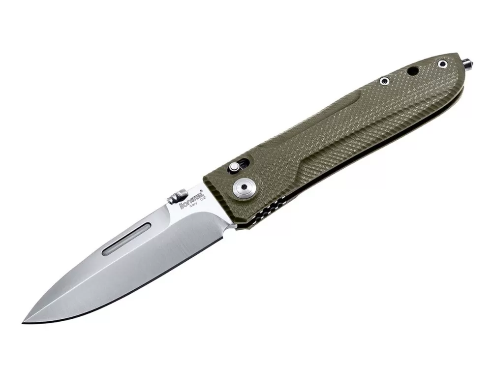 Flash Sale LionSteel Big Daghetta G10 Green Satin