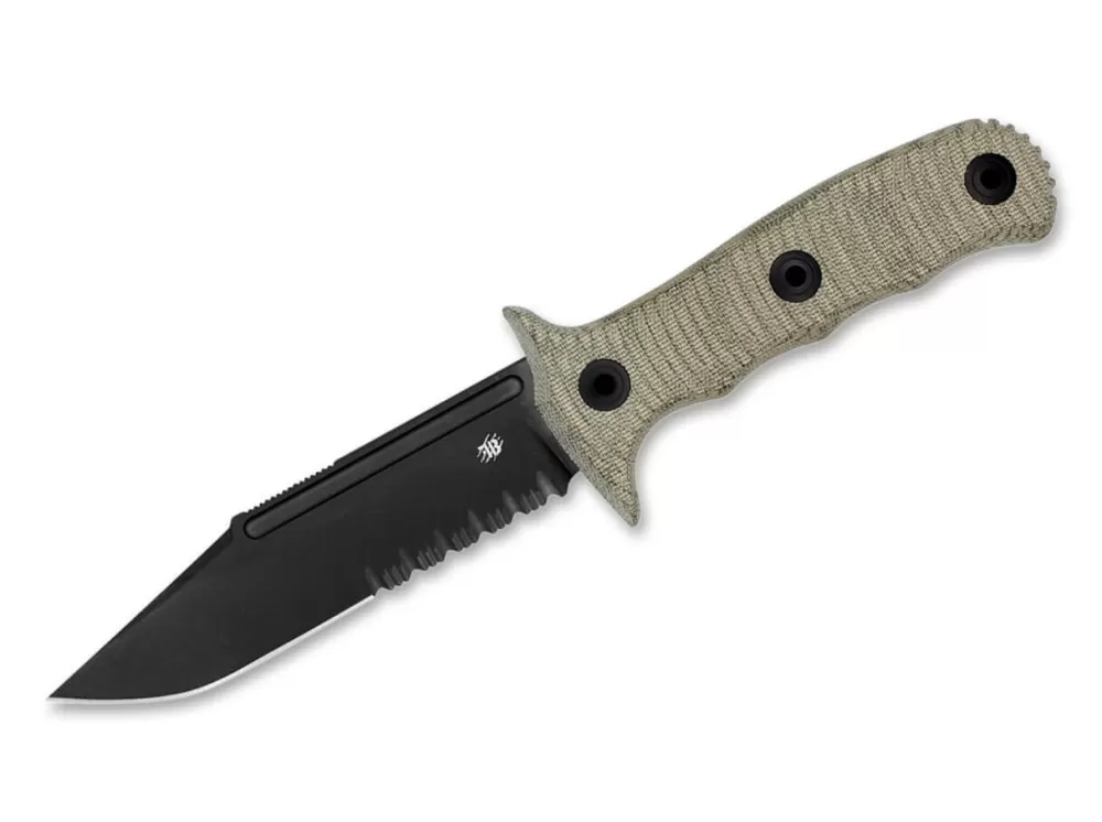 Bastinelli Knives Binome Micarta Green> Tactical Knives