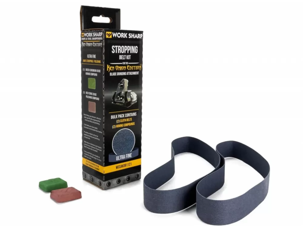 Work Sharp Blade Grinding Attachment Stropping Belt Kit> Accessories