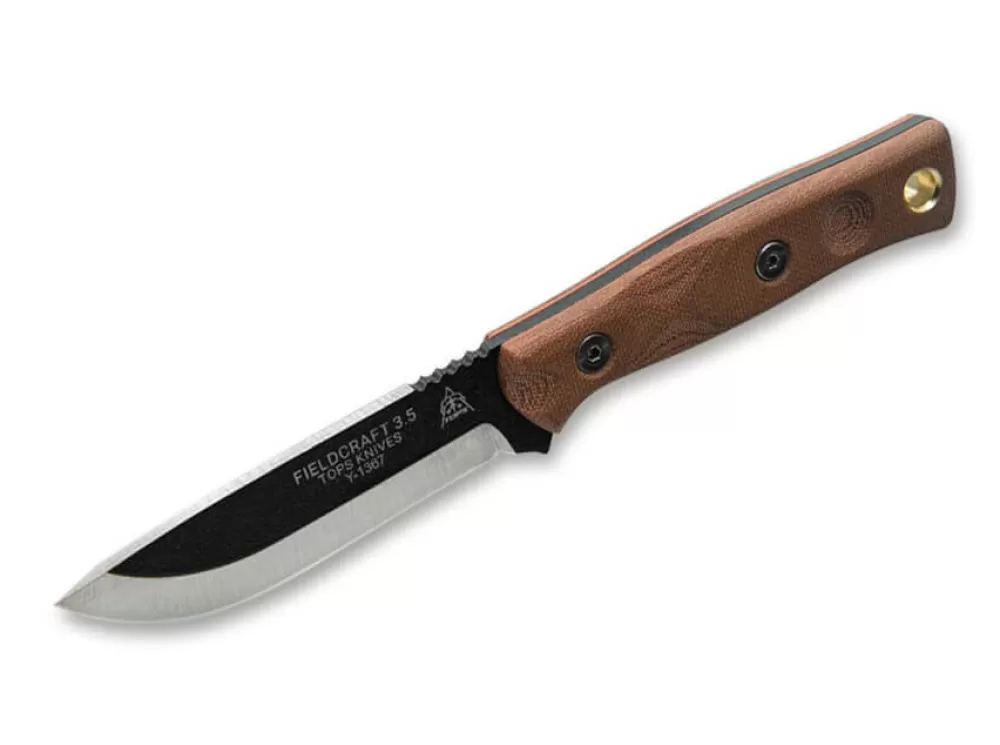 TOPS Knives B.O.B. Fieldcraft 3.5 90° Spine> Outdoor Knives