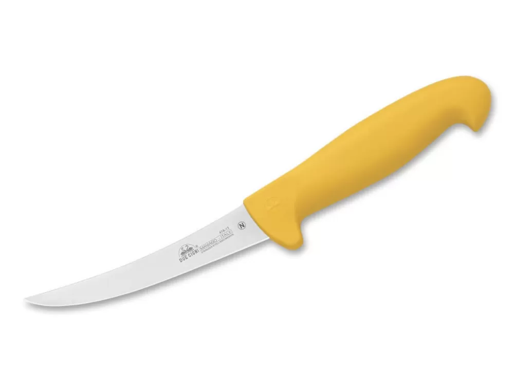 Due Cigni Boning Knife 414 13 Flex Yellow> Butcher'S Knives