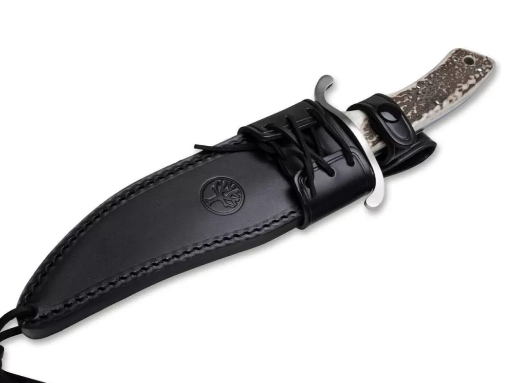 Böker Manufaktur Solingen Bowie N690 Stag> Outdoor Knives