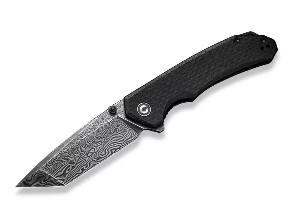 Best CIVIVI Brazen Damascus Micarta Black