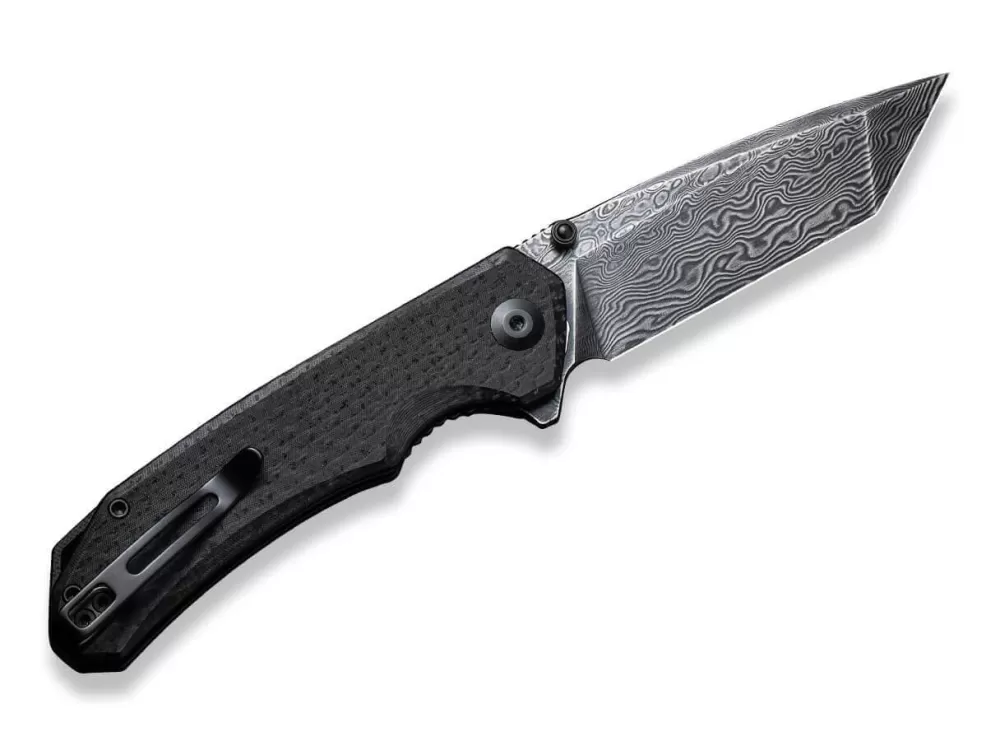 Best CIVIVI Brazen Damascus Micarta Black