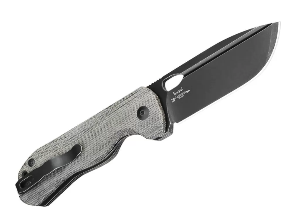 Best Sale Kizer Bugai Micarta Black