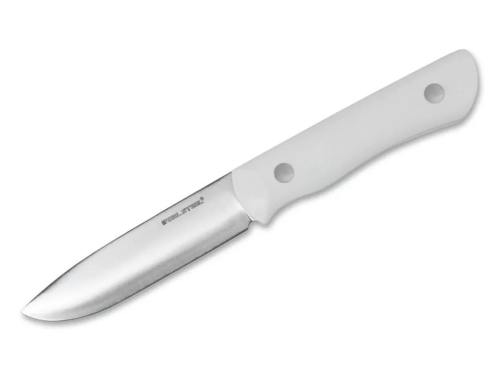 Real Steel Bushcraft Iii Convex White G10> Outdoor Knives