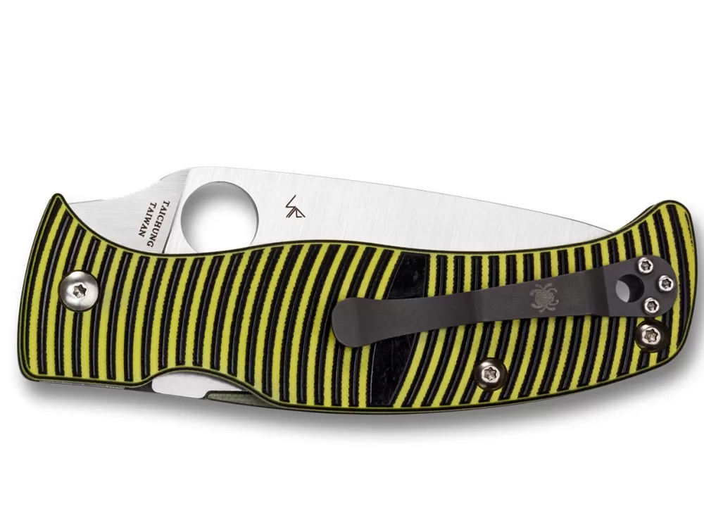 Fashion Spyderco Caribbean Leaf Serrated