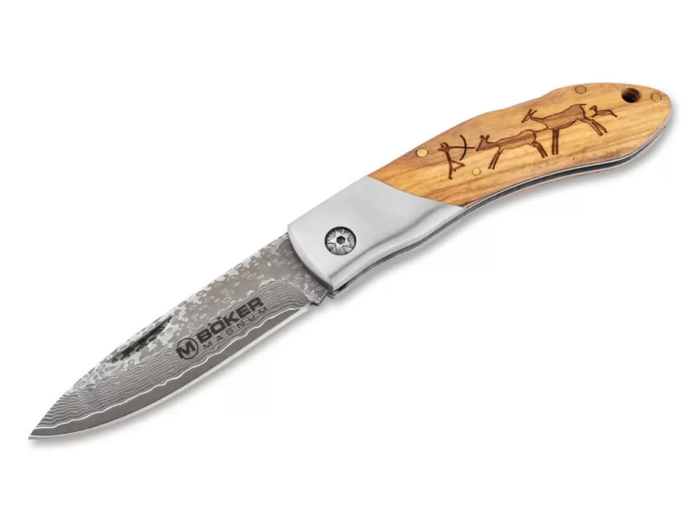 Best Sale Magnum Caveman Damascus