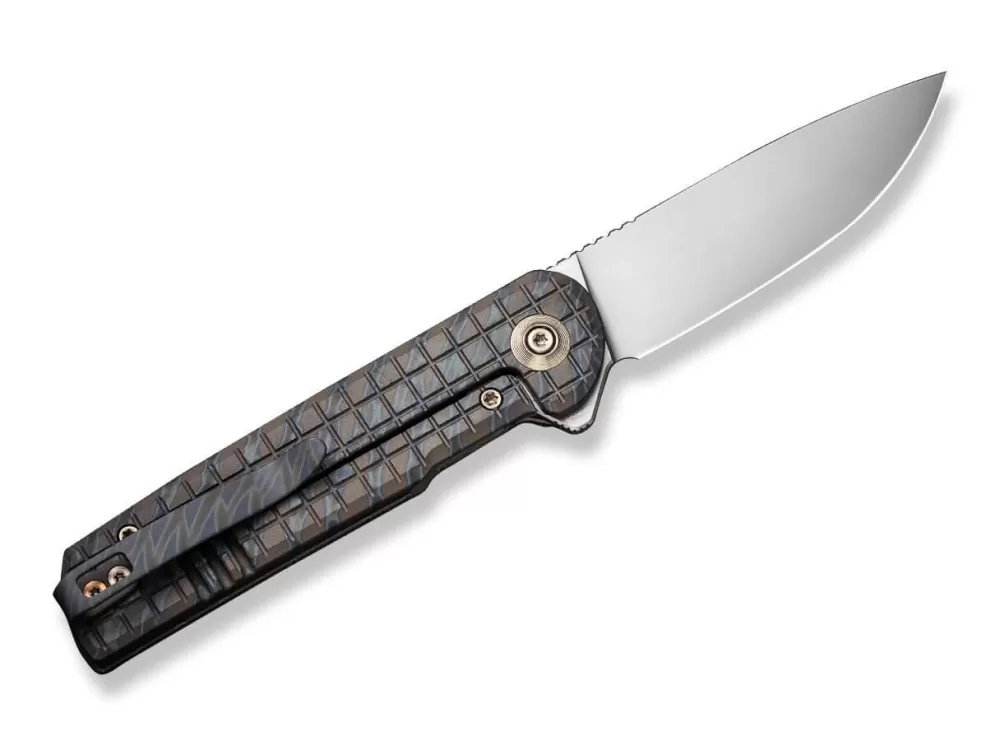 Fashion WE Knife Charith Frag Flamed Titanium Ltd