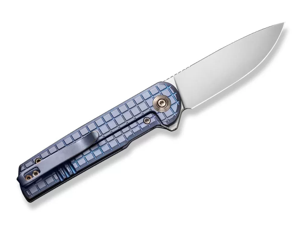 Flash Sale WE Knife Charith Frag Titanium Blue Ltd