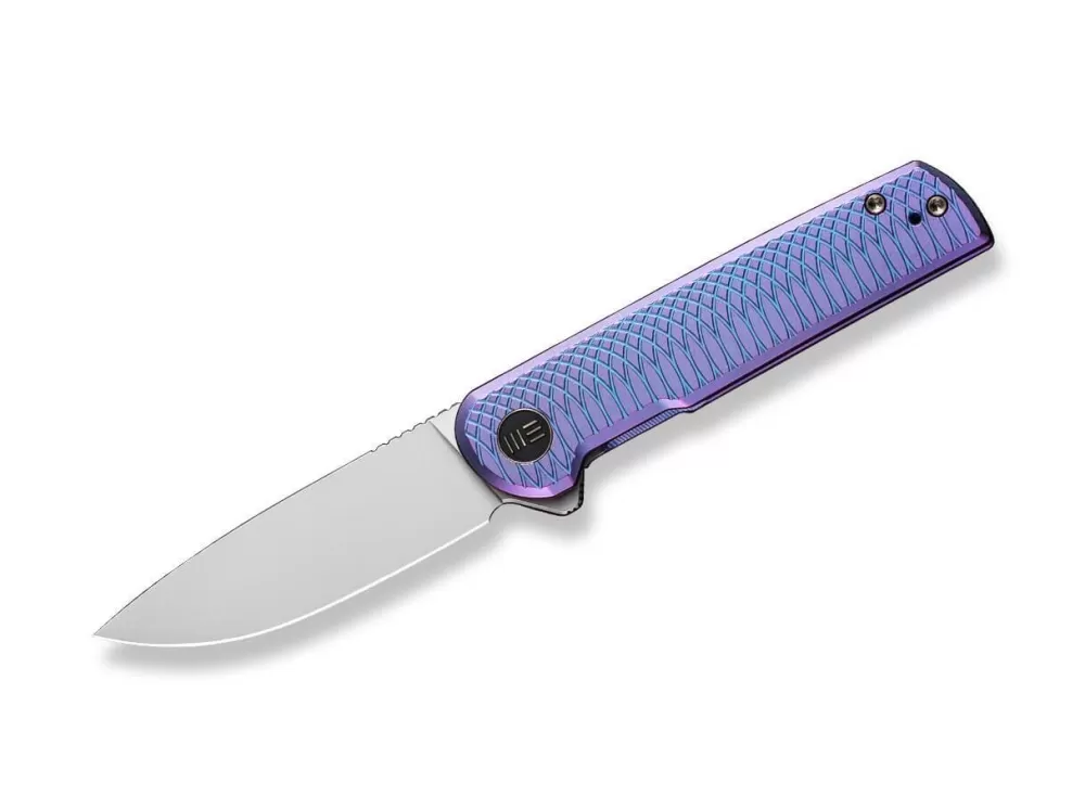 Best WE Knife Charith Ripple Titanium Purple Ltd